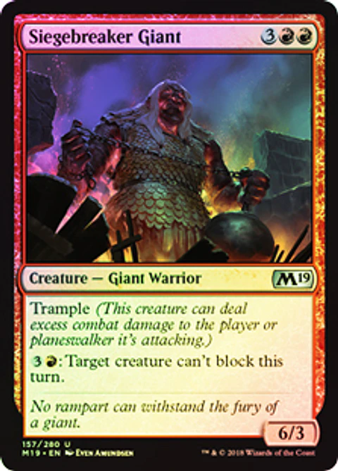 Siegebreaker Giant - M19 - U ★