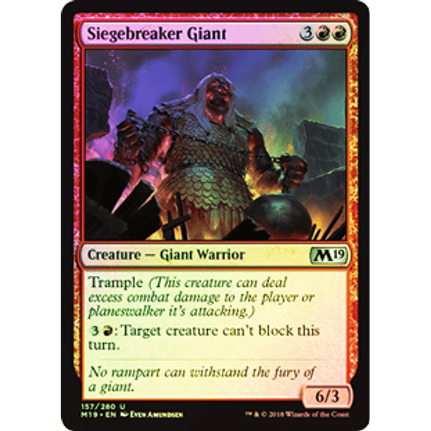 Siegebreaker Giant - M19 - U ★