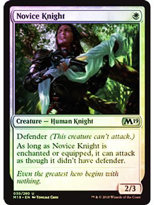Novice Knight - M19 - U ★