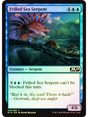 Frilled Sea Serpent - M19 - C ★ 