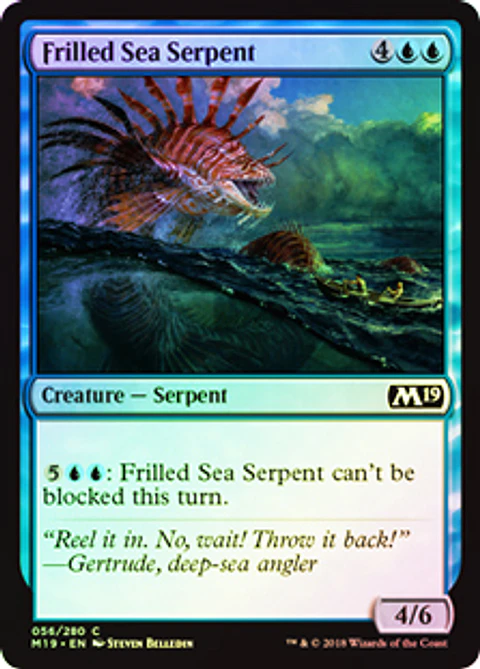 Frilled Sea Serpent - M19 - C ★ 