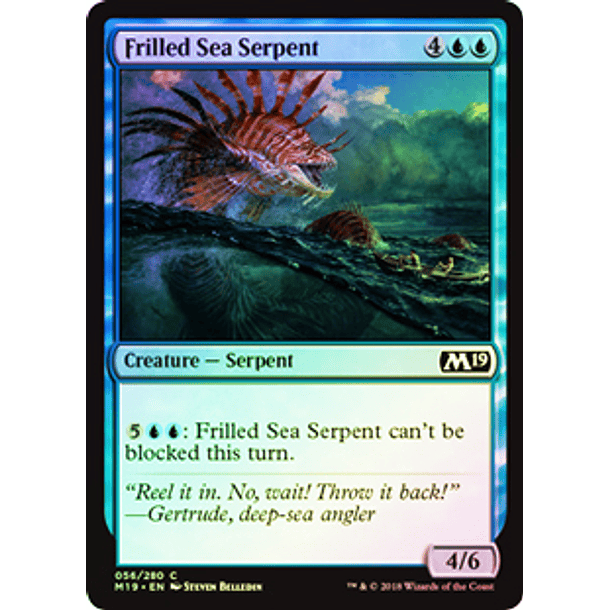 Frilled Sea Serpent - M19 - C ★ 