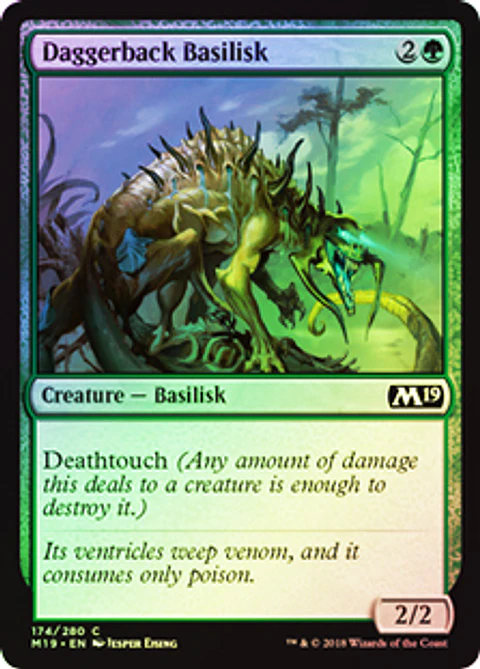 Daggerback Basilisk - M19 - U ★