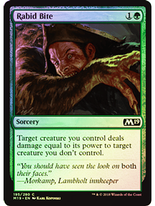 Rabid Bite - M19 - C ★