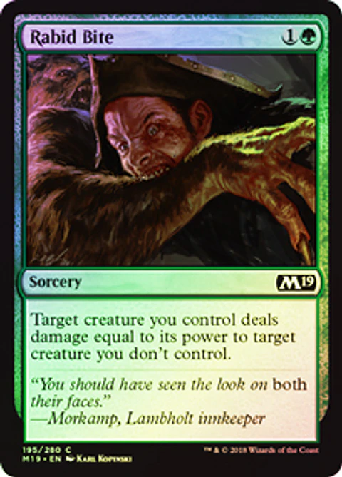 Rabid Bite - M19 - C ★