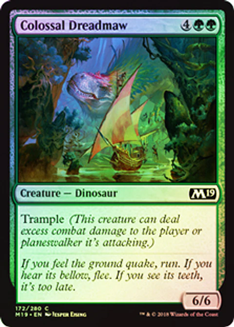 Colossal Dreadmaw - M19 - C ★