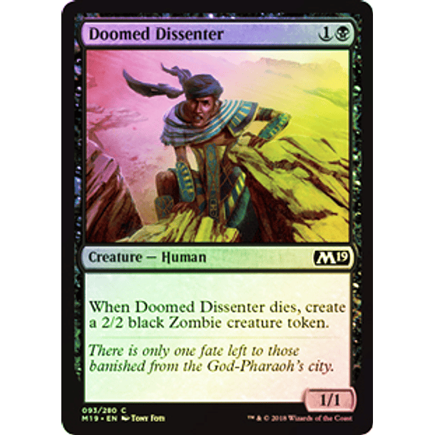Doomed Dissenter - M19 - C ★