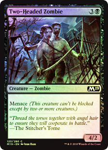 Two-Headed Zombie - M19 - C ★ 1