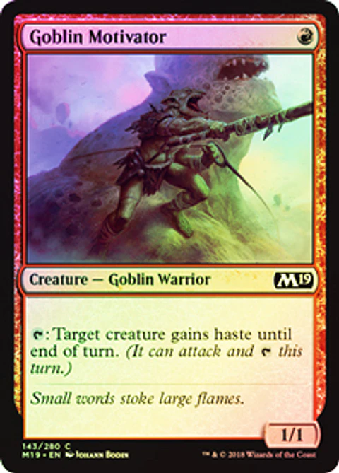 Goblin Motivator - M19 - C ★