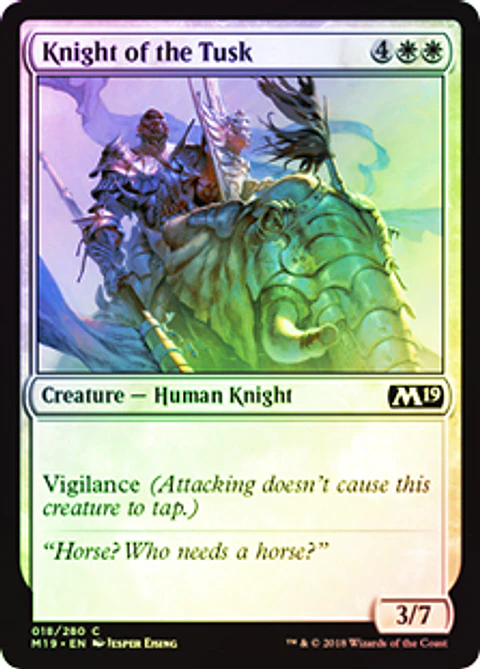 Knight of the Tusk - M19 - C ★