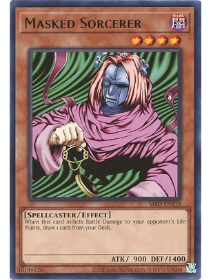 Masked Sorcerer - MRD-EN019 - Rare Unlimited (25th Reprint)