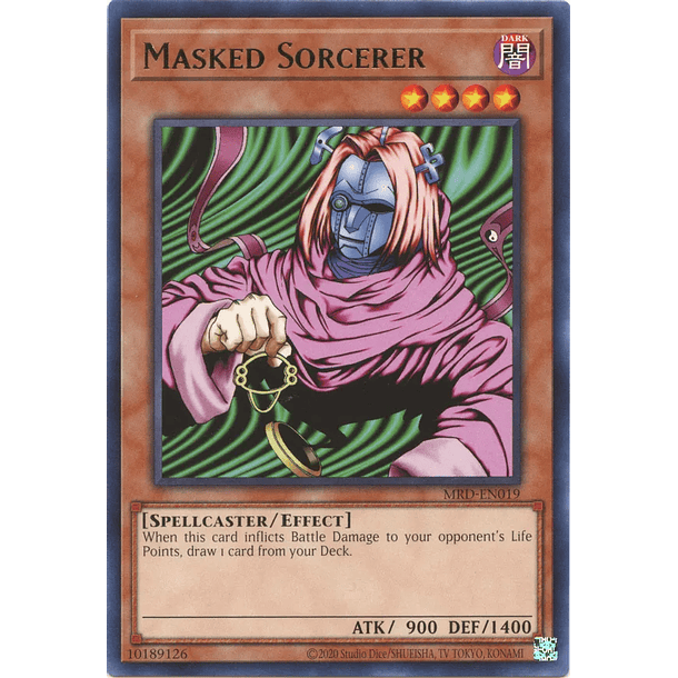 Masked Sorcerer - MRD-EN019 - Rare Unlimited (25th Reprint)