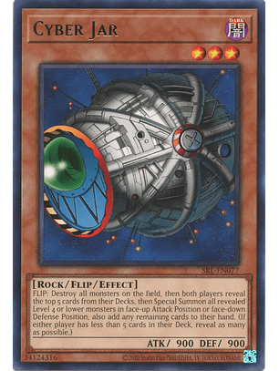 Cyber Jar - SRL-EN077 - Rare Unlimited (25th Reprint)