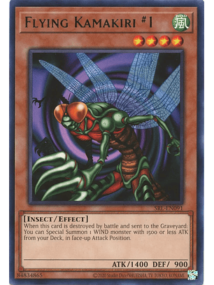 Flying Kamakiri #1 - SRL-EN091 - Rare Unlimited (25th Reprint)