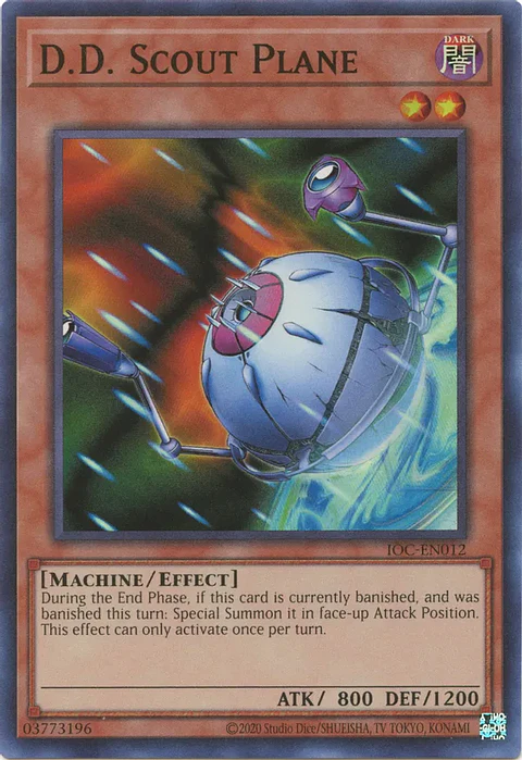 D.D. Scout Plane - IOC-EN012 - Super Rare Unlimited (25th Reprint)