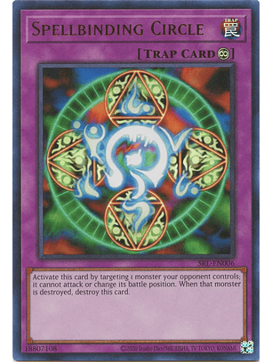 Spellbinding Circle - SRL-EN006 - Ultra Rare Unlimited (25th Reprint)