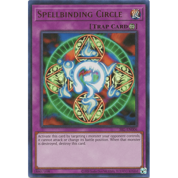 Spellbinding Circle - SRL-EN006 - Ultra Rare Unlimited (25th Reprint)