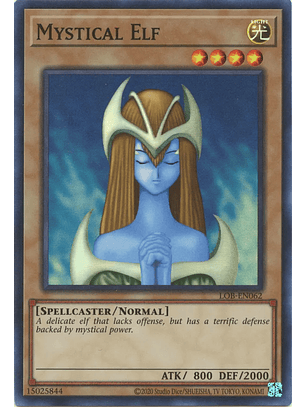 Mystical Elf - LOB-EN062 - Super Rare Unlimited (25th Reprint)