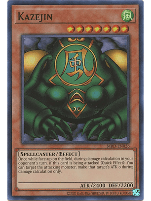 Kazejin - MRD-EN026 - Super Rare Unlimited (25th Reprint)