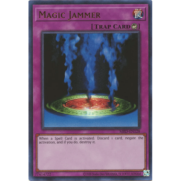 Magic Jammer - MRD-EN128 - Ultra Rare Unlimited (25th Reprint)