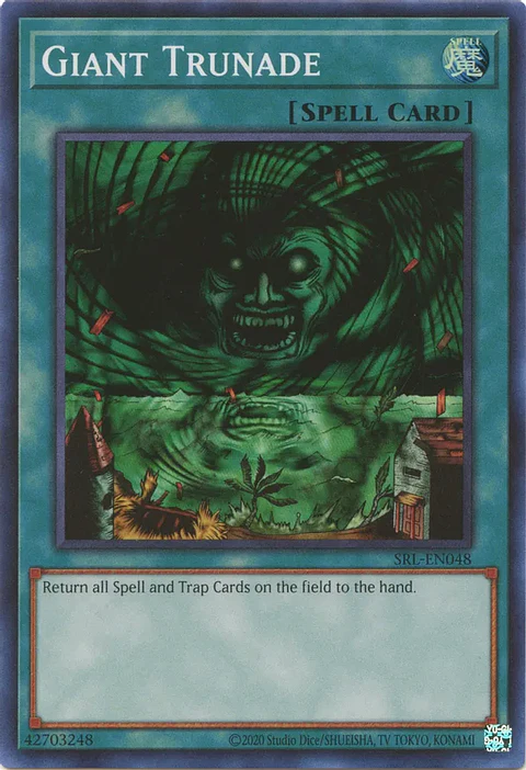 Giant Trunade - SRL-EN048 - Super Rare Unlimited (25th Reprint)