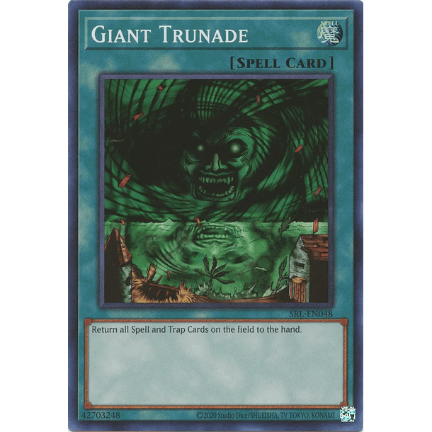 Giant Trunade - SRL-EN048 - Super Rare Unlimited (25th Reprint)