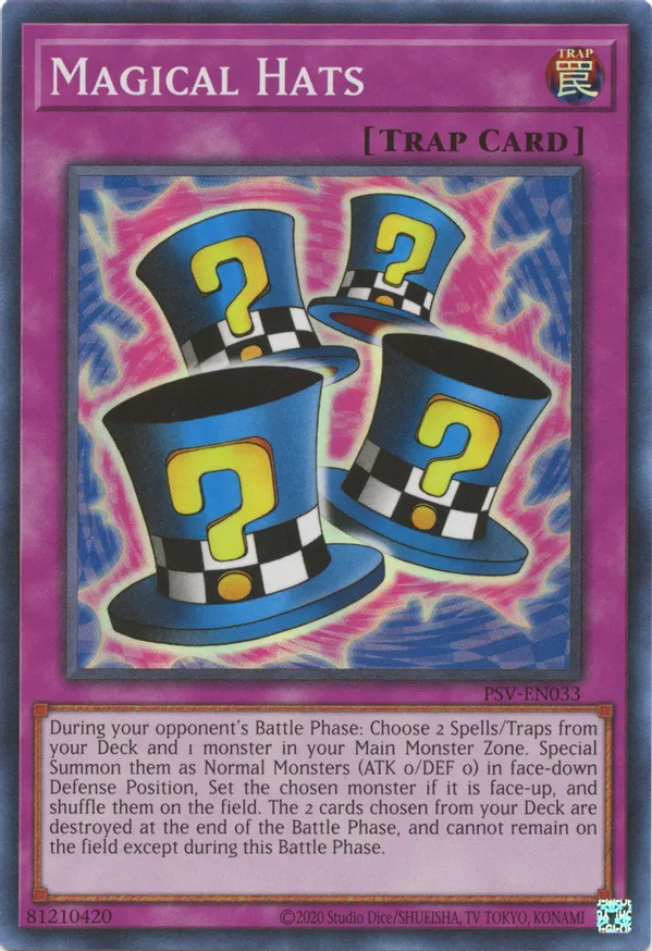 Magical Hats - PSV-EN033 - Super Rare Unlimited (25th Reprint) 1