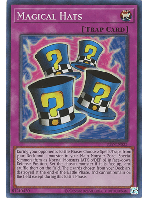 Magical Hats - PSV-EN033 - Super Rare Unlimited (25th Reprint)