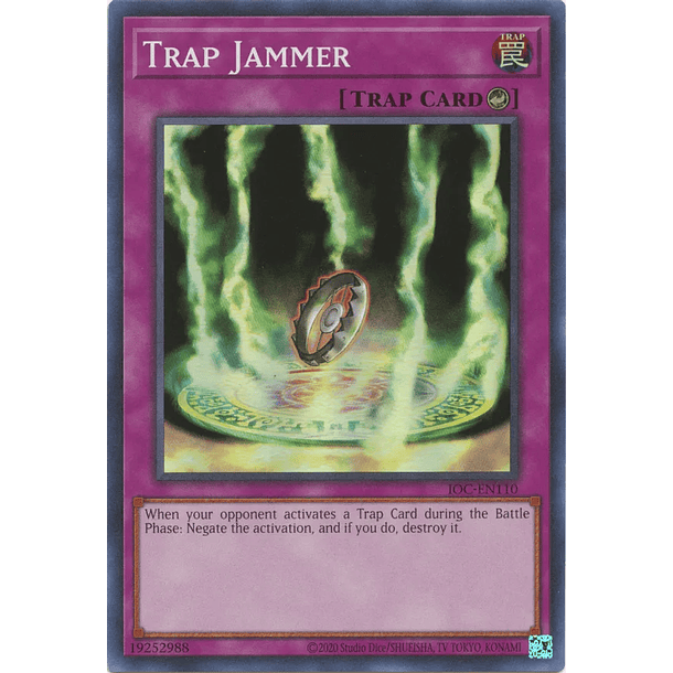 Trap Jammer - IOC-EN110 - Super Rare Unlimited (25th Reprint)