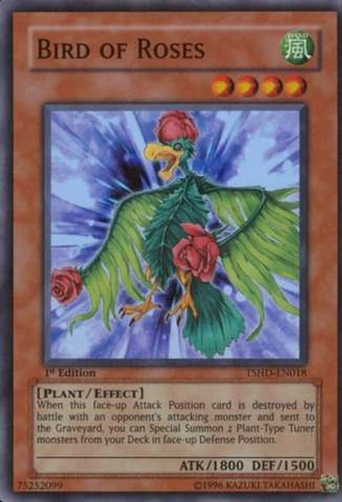 Bird of Roses - TSHD-EN018 - Super Rare (español)