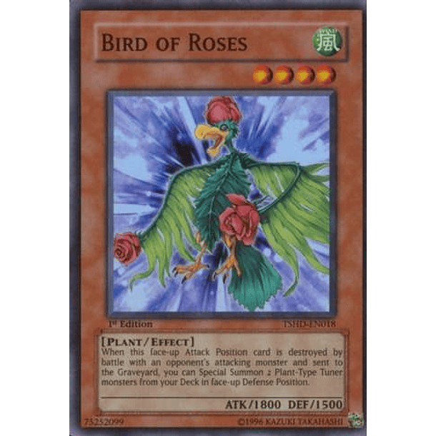Bird of Roses - TSHD-EN018 - Super Rare (español)