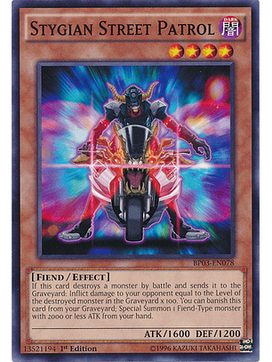 Stygian Street Patrol - BP03-EN078 - Common