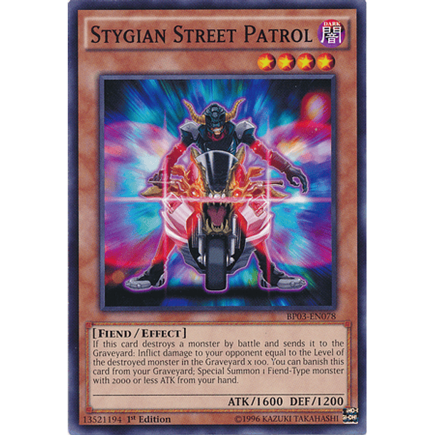 Stygian Street Patrol - BP03-EN078 - Common