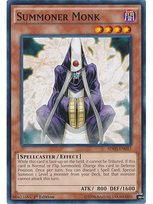 Summoner Monk - SDHS-EN017 - Common 