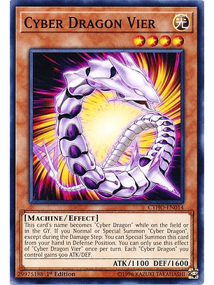 Cyber Dragon Vier - CYHO-EN014 - Common