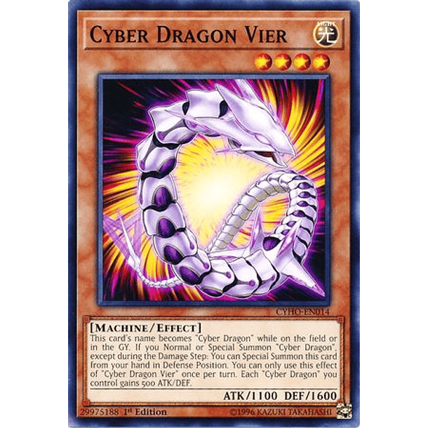 Cyber Dragon Vier - CYHO-EN014 - Common