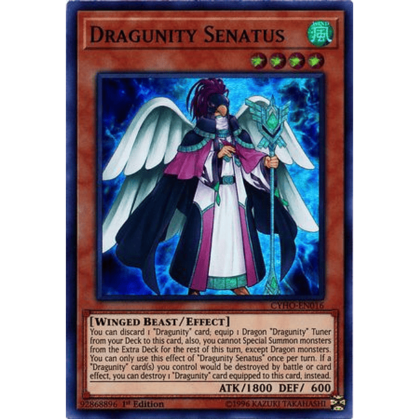 Dragunity Senatus - CYHO-EN016 - Super Rare