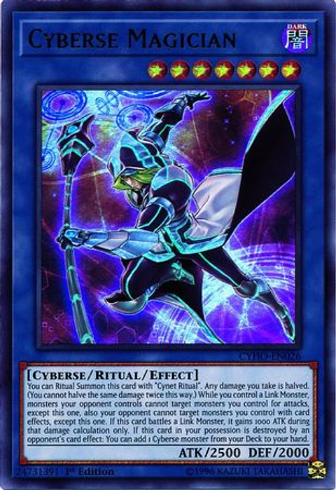 Cyberse Magician - CYHO-EN026 - Ultra Rare 