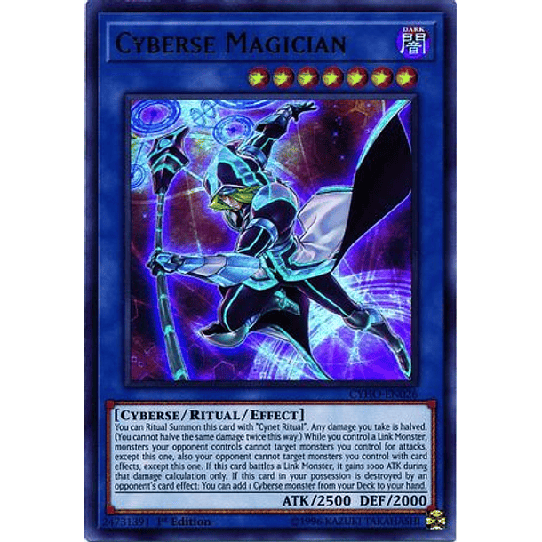 Cyberse Magician - CYHO-EN026 - Ultra Rare 
