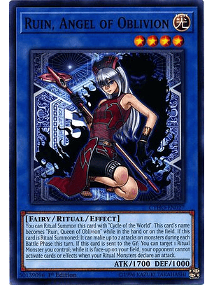 Ruin, Angel of Oblivion - CYHO-EN027 - Common