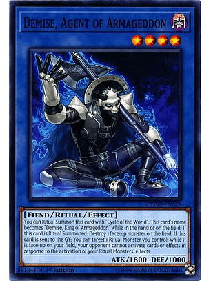 Demise, Agent of Armageddon - CYHO-EN028 - Common