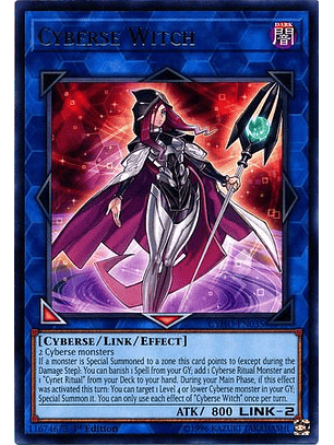 Cyberse Witch - CYHO-EN035 - Rare (español)