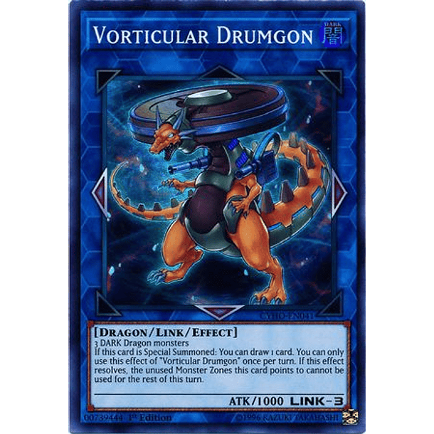 Vorticular Drumgon - CYHO-EN041 - Super Rare 