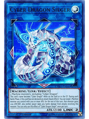 Cyber Dragon Sieger - CYHO-EN046 - Ultra Rare