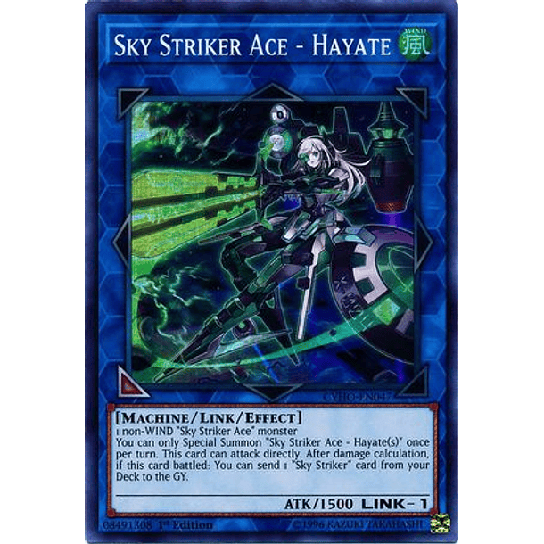 Sky striker Ace - Hayate - CYHO-EN047 - Super Rare