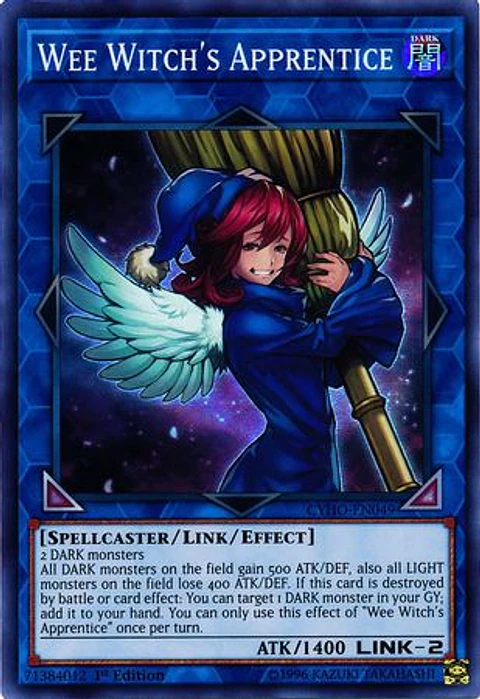 Wee Witch's Apprentice - CYHO-EN049 - Super Rare