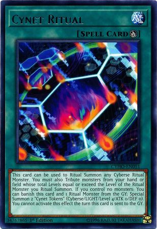 Cynet Ritual - CYHO-EN051 - Rare 1