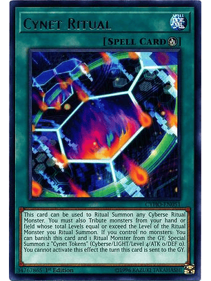 Cynet Ritual - CYHO-EN051 - Rare