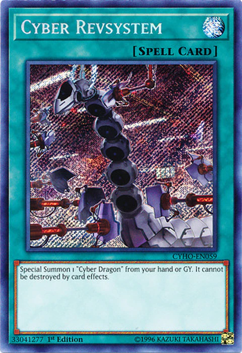 Cyber Revsystem - CYHO-EN059 - Secret Rare