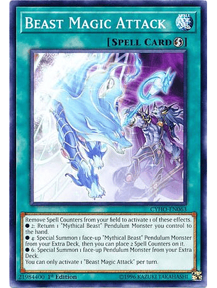Beast Magic Attack - CYHO-EN063 - Common